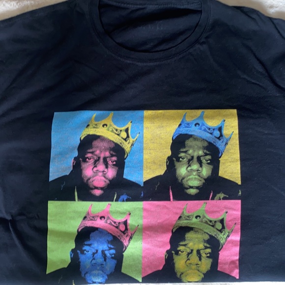The Notorious BIG | Black Graphic Print Short Sleeve Crew Neck T shirt | Men XXL - Picture 3 of 6